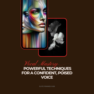 Vocal Mastery: Practical Techniques for a Confident, Poised Voice